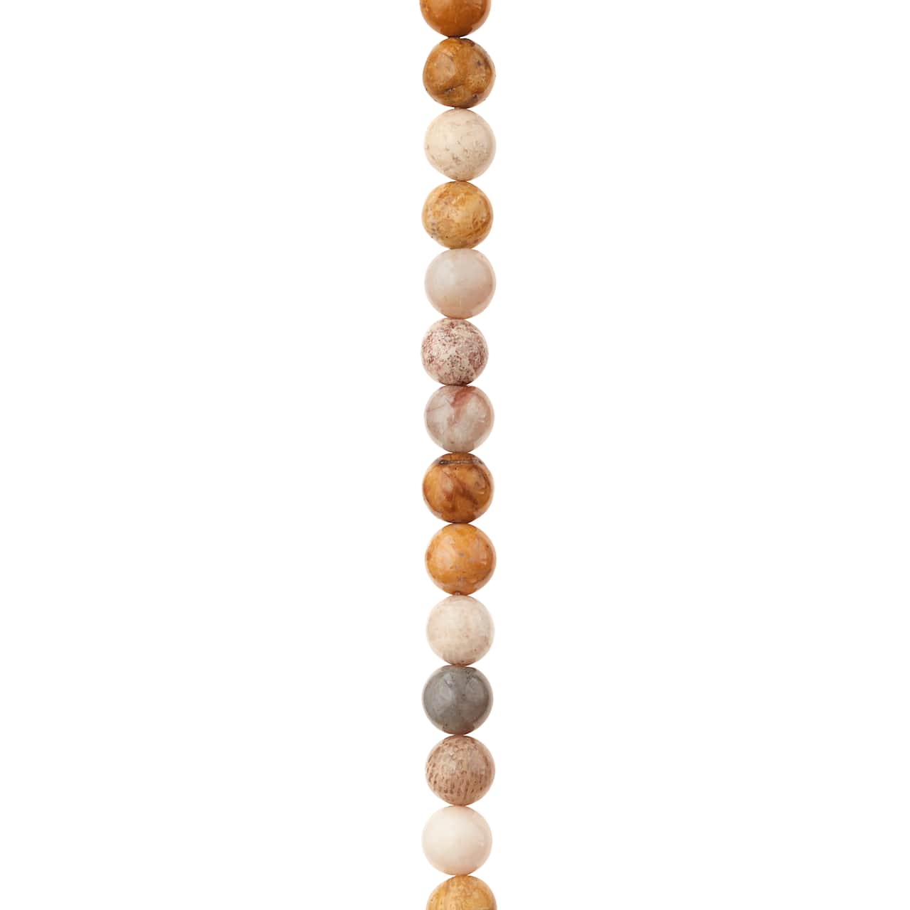 Bamboo Coral Round Beads, 6mm by Bead Landing™